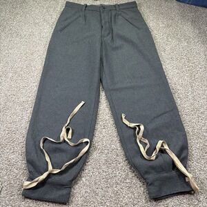 Italian M41 EM Trousers Gray Wool Reproduction Size Medium New Without Tags Nice
